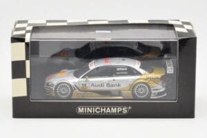 Audi A4 B7 DTM Team Audi Sport Phoenix #14 A. Premat DTM 2008 Minichamps 1:43 400081714 Metal - imagem 4 de 4