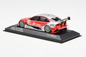 Audi A4 B7 DTM Team Audi Sport Rosberg #18 M. Rockenfeller DTM 2008 Minichamps 1:43 400081718 Metal - imagem 3 de 4