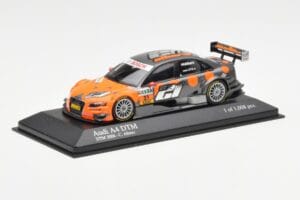 Audi A4 B7 DTM Team Futurecom TME #21 C. Albers DTM 2008 Minichamps 1:43 400089621 Metal - imagem 2 de 4