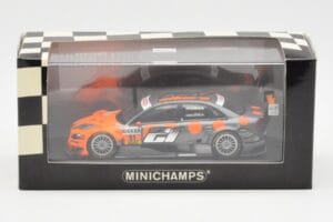 Audi A4 B7 DTM Team Futurecom TME #21 C. Albers DTM 2008 Minichamps 1:43 400089621 Metal - imagem 4 de 4
