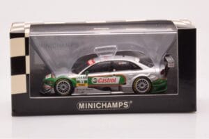 Audi A4 B7 DTM Team Kolles TME #21 V. Ickx DTM 2006 Minichamps 1:43 400071521 Metal - imagem 4 de 4