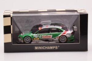 Audi A4 B7 DTM Team Phoenix #14 F. Kaffer DTM 2006 Minichamps 1:43 400061514 Metal - imagem 4 de 4