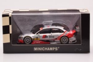 Audi A4 B7 DTM Team Rosberg #15 M. Stippler DTM 2006 Minichamps 1:43 400061515 Metal - imagem 4 de 4