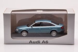 Audi A6 C5 Petrol Metallic Minichamps 1:43 AUDI-264448 Metal - imagem 4 de 4