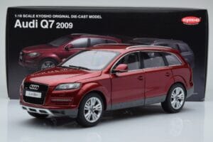 Audi Q7 4L Vermelho Granada Kyosho 1:18 09222R Metal - imagem 8 de 8