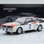 Audi Quattro Audi Sport #1 H. Mikkola / A. Hertz Winners International Swedish Rally 1981 Minichamps 1:18 - image 6 of 6