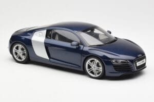 Audi R8 4.2 FSI V8 Azul Kyosho 1:18 09213BL Metal - imagem 6 de 8