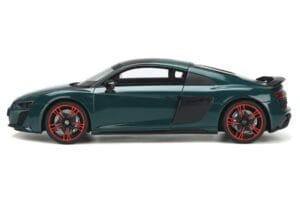 Audi R8 4S Green Hell Tioma Verde GT Spirit 1:18 GT863 Resina - imagem 5 de 11