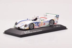 Audi R8 #1 J.J. Lehto / M. Werner GP of Atlanta Winners 2005 Minichamps 1:43 400051391 Metal - imagem 2 de 4