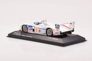 Audi R8 #1 J.J. Lehto / M. Werner GP of Atlanta Winners 2005 Minichamps 1:43 400051391 Metal - imagem 3 de 4