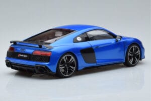 Audi R8 Performance Azul Kengfai 1:18 VAKF-0355 Metal - imagem 3 de 10