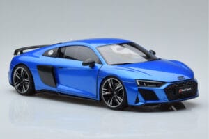 Audi R8 Performance Azul Kengfai 1:18 VAKF-0355 Metal - imagem 6 de 10