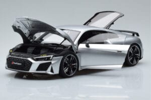 Audi R8 Performance Prateado Kengfai 1:18 VAKF-0354 Metal - imagem 2 de 10