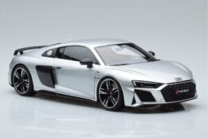 Audi R8 Performance Prateado Kengfai 1:18 VAKF-0354 Metal - imagem 6 de 10