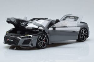 Audi R8 Spyder Performance Nardo Cinzento Kengfai 1:18 VAKF-0352 Metal - imagem 2 de 11