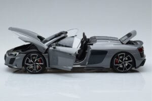 Audi R8 Spyder Performance Nardo Cinzento Kengfai 1:18 VAKF-0352 Metal - imagem 4 de 11