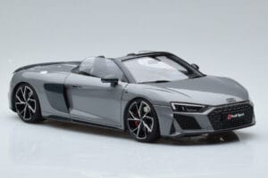 Audi R8 Spyder Performance Nardo Cinzento Kengfai 1:18 VAKF-0352 Metal - imagem 7 de 11