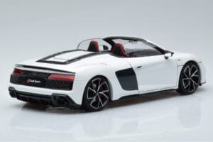 Audi R8 Spyder Performance Branco Kengfai 1:18 VAKF-0351 Metal - imagem 3 de 11