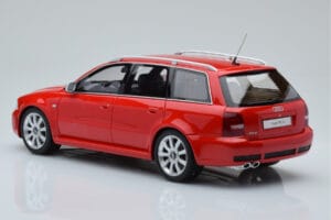 Audi RS4 B5 Avant Vermelho Otto 1:18 OT1026B Resina - imagem 5 de 6