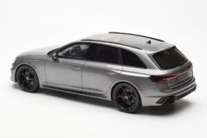 Audi RS4 B9 Avant Competition Daytona Cinzento GT Spirit 1:18 GT456 Resina - imagem 5 de 6