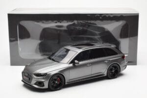Audi RS4 B9 Avant Competition Daytona Cinzento GT Spirit 1:18 GT456 Resina - imagem 6 de 6