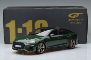 Audi RS5 B9 Sportback Sonoma Verde Asia Edition GT Spirit 1:18 CLDC018 Resina - imagem 6 de 6