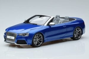 Audi RS5 B8 Cabriolet Azul GT Spirit 1:18 ZM053 Resina