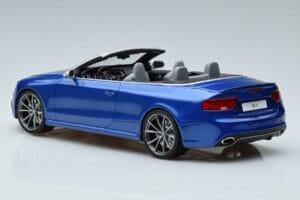 Audi RS5 B8 Cabriolet Azul GT Spirit 1:18 ZM053 Resina - imagem 5 de 6