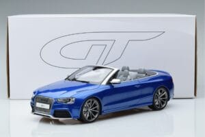 Audi RS5 B8 Cabriolet Azul GT Spirit 1:18 ZM053 Resina - imagem 6 de 6