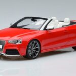 Audi RS5 B8 Cabriolet Vermelho GT Spirit 1:18 GT724 Resina
