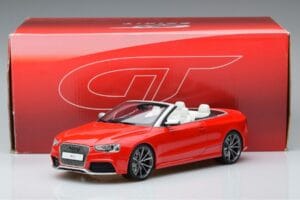 Audi RS5 B8 Cabriolet Vermelho GT Spirit 1:18 GT724 Resina - imagem 5 de 5