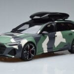 Audi RS6 C8 Avant Camuflagem With Roof Top Asia Edition GT Spirit 1:18 CLDC014 Resina