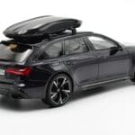 Audi RS6 C8 Avant Mythos Preto Com Teto de Carbono Asia Edition GT Spirit 1:18 CLDC007 Resina - image 2 of 6