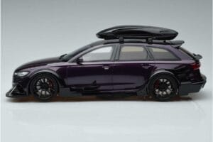 Audi RS6 C7 Avant Com Body Kit Roxo GT Spirit 1:18 GT864 Resina - imagem 3 de 6