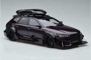 Audi RS6 C7 Avant Com Body Kit Roxo GT Spirit 1:18 GT864 Resina - imagem 4 de 6