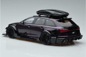 Audi RS6 C7 Avant Com Body Kit Roxo GT Spirit 1:18 GT864 Resina - imagem 5 de 6