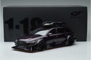 Audi RS6 C7 Avant Com Body Kit Roxo GT Spirit 1:18 GT864 Resina - imagem 6 de 6