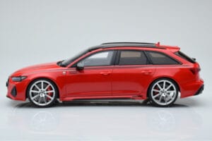 Audi RS6 MTM C8 Avant Tango Vermelho GT Spirit 1:18 GT432 Resina - imagem 3 de 6
