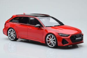 Audi RS6 MTM C8 Avant Tango Vermelho GT Spirit 1:18 GT432 Resina - imagem 4 de 6