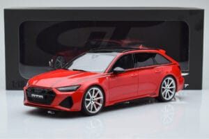 Audi RS6 MTM C8 Avant Tango Vermelho GT Spirit 1:18 GT432 Resina - imagem 6 de 6