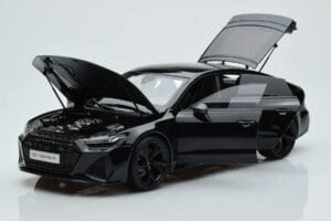 Audi RS7 C8 Sportback Escuro Kengfai 1:18 VAKF-0331 Resina - imagem 2 de 7