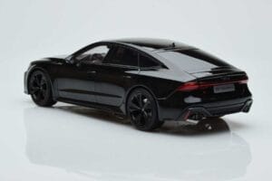 Audi RS7 C8 Sportback Escuro Kengfai 1:18 VAKF-0331 Resina - imagem 6 de 7