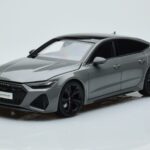 Audi RS7 C8 Sportback Cinzento Kengfai 1:18 VAKF 0333 Resina