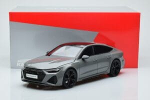 Audi RS7 C8 Sportback Cinzento Kengfai 1:18 VAKF-0333 Resina - imagem 7 de 7