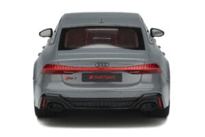 Audi RS7 C8 Sportback Nardo Cinzento GT Spirit 1:18 GT823 Resina - imagem 5 de 5