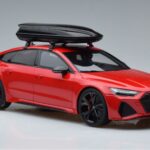 Audi RS7 C8 Sportback Vermelho Asia Edition GT Spirit 1:18 CLDC021 Resina - image 4 of 6