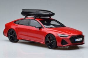 Audi RS7 C8 Sportback Vermelho Asia Edition GT Spirit 1:18 CLDC021 Resina - imagem 4 de 6