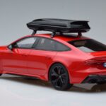 Audi RS7 C8 Sportback Vermelho Asia Edition GT Spirit 1:18 CLDC021 Resina - image 5 of 6