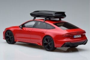 Audi RS7 C8 Sportback Vermelho Asia Edition GT Spirit 1:18 CLDC021 Resina - imagem 5 de 6
