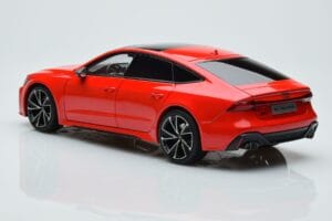 Audi RS7 C8 Sportback Vermelho Kengfai 1:18 VAKF-0332 Resina - imagem 6 de 7